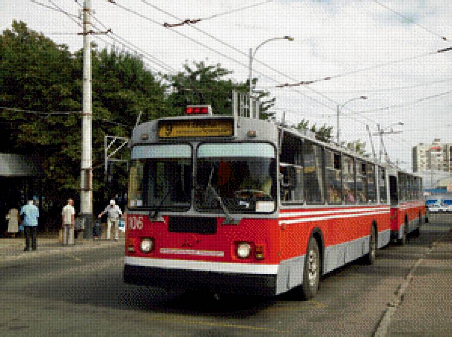 В память о троллейбусных системах Краснодара - троллейбус, транспорт, система, город, краснодар - предпросмотр