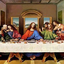 Схема вышивки «The Last Supper»
