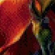 Предпросмотр схемы вышивки «цветок ирис» (№545045)