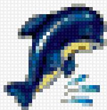 Дельфин - дельфинчик, дружба, море, красиво - предпросмотр