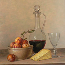 Оригинал схемы вышивки «Вино с фруктами» (№549862)