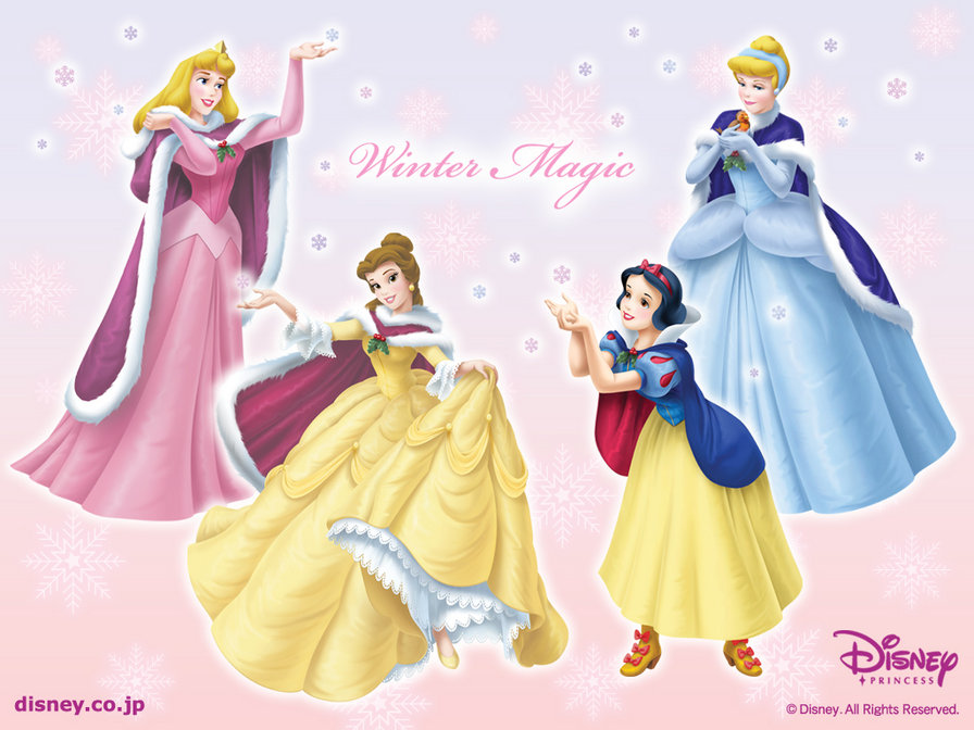 4 Новогодние принцессы - оригинал