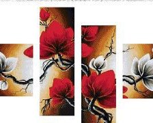 Оригинал схемы вышивки «квіти» (№550925)