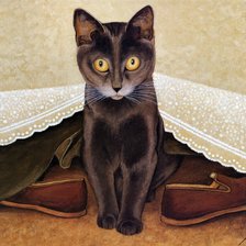 Оригинал схемы вышивки «мир кошек» (№551286)