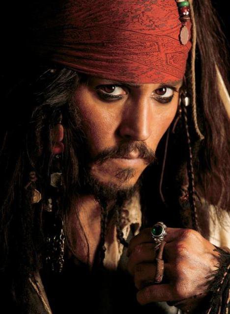 Капитан Джек Воробей - пираты карибского моря, джек воробей - оригинал
