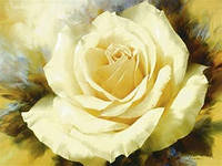 Нежная роза - роза, акварель, цветы - оригинал