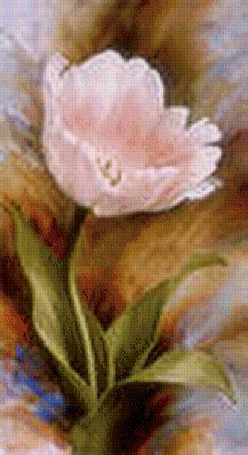 Тюльпан - цветы, акварель, тюльпаны - предпросмотр