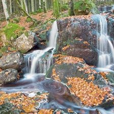 Схема вышивки «Водопад»