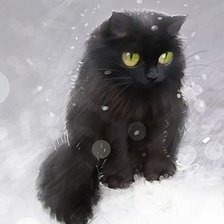 Снежный кот