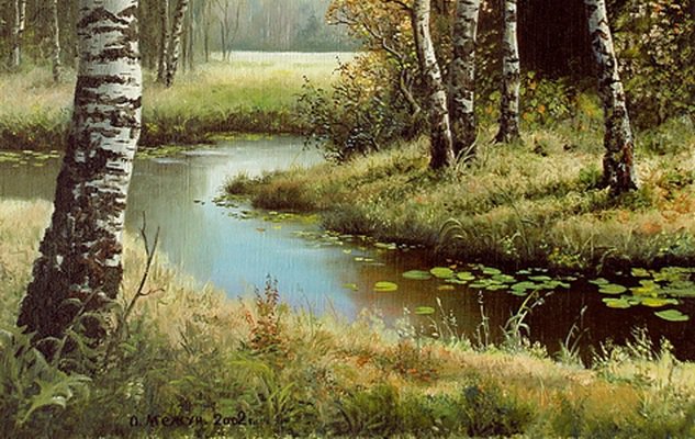 Русский пейзаж ч.2 низ - россия, природа, пейзаж, лето - оригинал