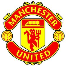 Схема вышивки «Manchester United»