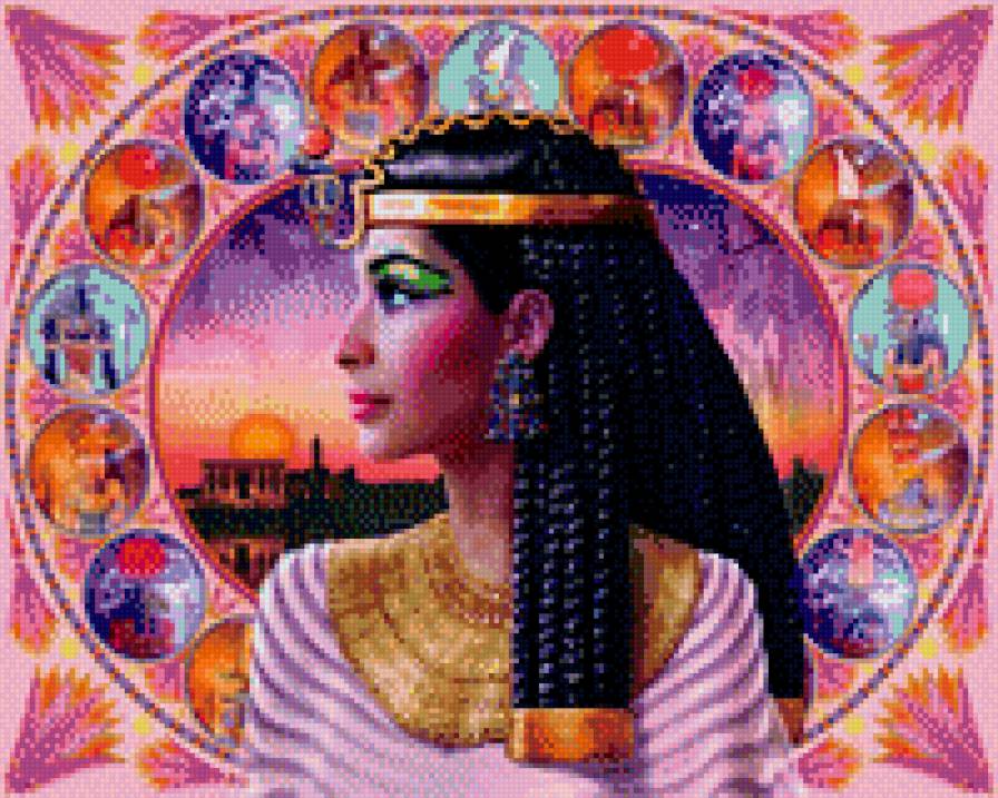царица египта - клеопатра, египет - предпросмотр