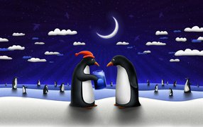 №557941 - пингвины - оригинал