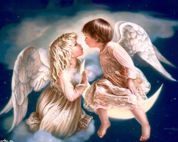 поцелуй ангелов - ангел - оригинал