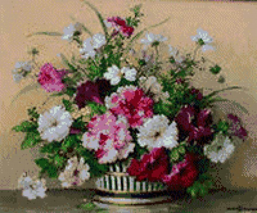 ПОЛЕВЫЕ ЦВЕТЫ - цветы, натюрморт, ваза - предпросмотр