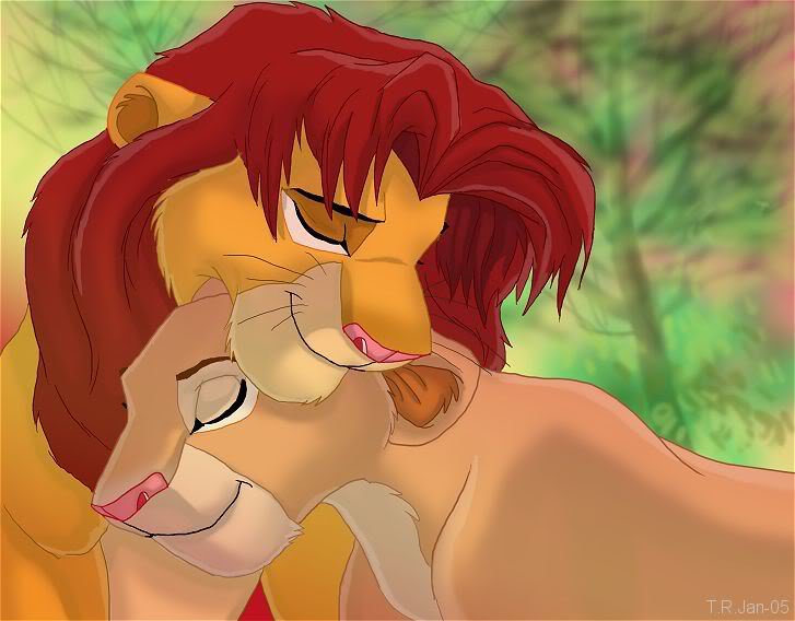 король лев - любовь, дисней, симба, детям, мультфильмы - оригинал