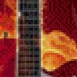Предпросмотр схемы вышивки «Огненная гитара.» (№561441)