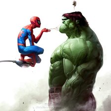 Человек-паук и Халк