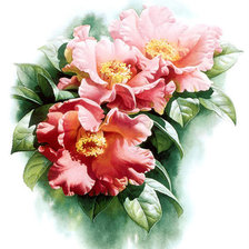 Оригинал схемы вышивки «цветы» (№561995)