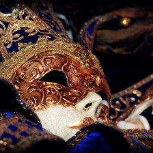 Оригинал схемы вышивки «Венецианская маска» (№564241)
