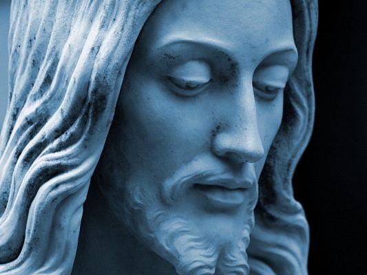 Иисус - иисус бог портрет скульптура - оригинал