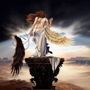 Схема вышивки «падший ангел»