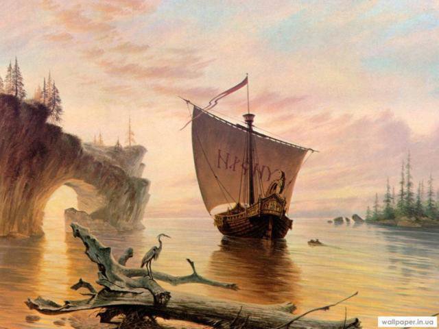 Парусник - природа, корабль, море, парусник, пейзаж - оригинал