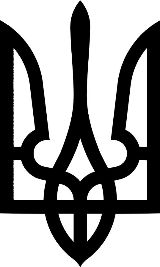 Українська символіка - україна, монохром, козак, герб, символ, воля - оригинал
