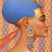 Оригинал схемы вышивки «Нефертити» (№568442)