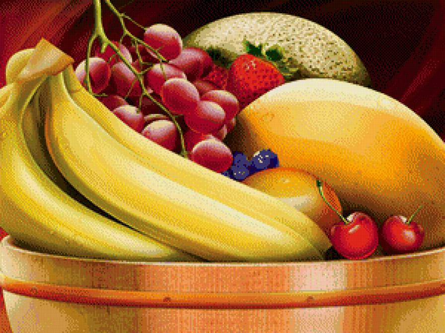 фрукты - фрукты, натюрморт - предпросмотр