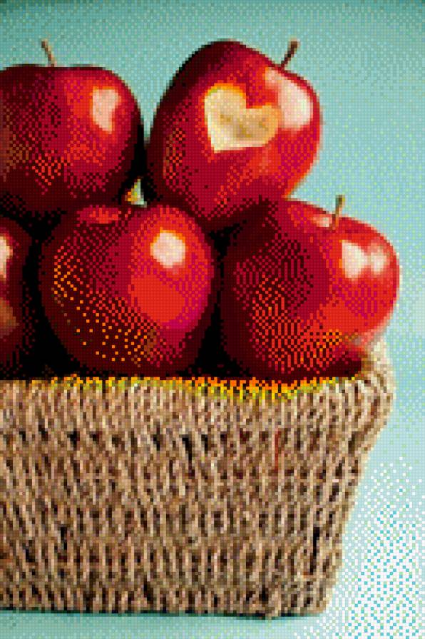Яблоки - яблоки, натюрморт - предпросмотр