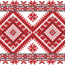 Оригинал схемы вышивки «Украинские узоры» (№573051)