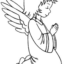 Оригинал схемы вышивки «Ангелок» (№573354)
