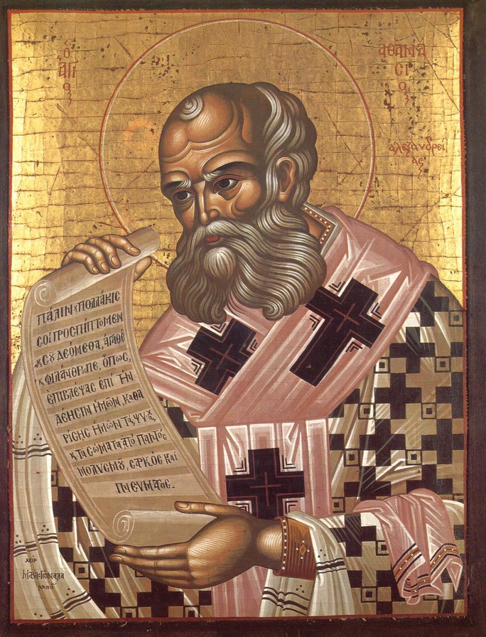 Св.Афанасий - иконы - оригинал
