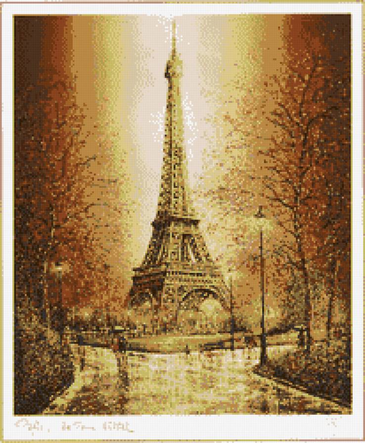 Париж - париж, город, эйфелева башня - предпросмотр