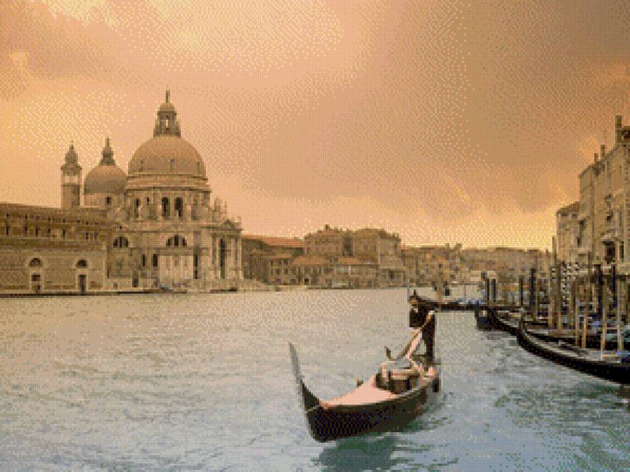 венеция - венеция, вода, закат - предпросмотр