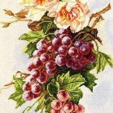 Оригинал схемы вышивки «Виноград» (№576352)