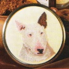 Оригинал схемы вышивки «bull terrier» (№578529)
