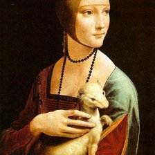 Дама с горностаем, Леонардо да Винчи