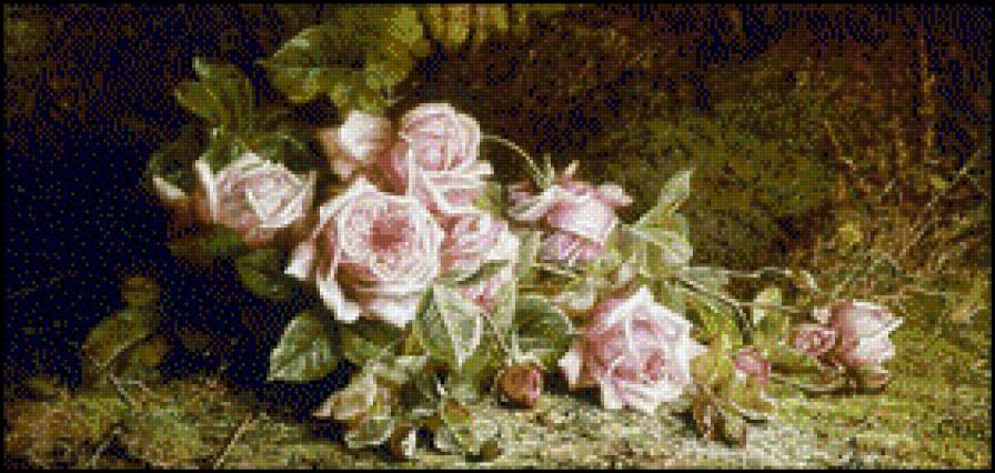 John F.Marschall - roze w malarstwie - предпросмотр