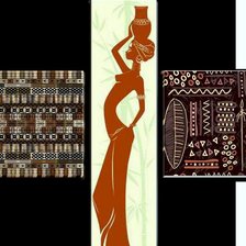 Оригинал схемы вышивки «африканка» (№582661)