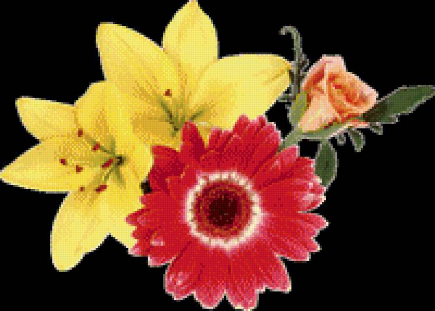 асорти - цветы - предпросмотр