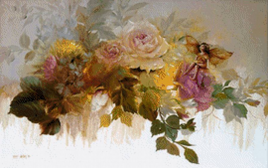 Gary Jenkins - roze w malarstwie - предпросмотр