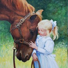 Лошадь и ребенок