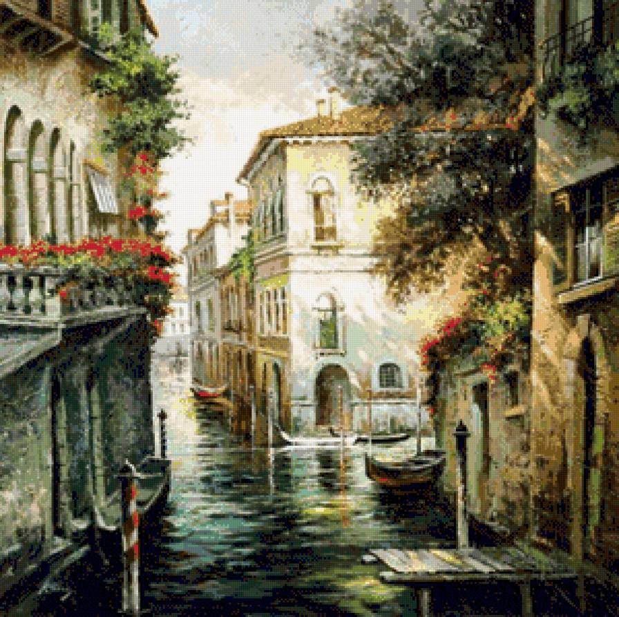 Венеция - пейзаж, город, природа, венеция - предпросмотр