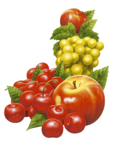 Фрукты - натюрморт, для кухни, фрукты, ягоды - оригинал