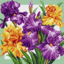 Оригинал схемы вышивки «цветы» (№593465)