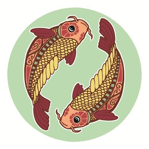 Рыбы - гороскоп, рыбы, зодиак - оригинал
