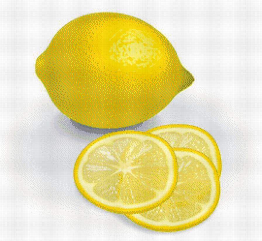 Лимон - фрукты, для кухни, натюрморт - предпросмотр