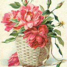 Оригинал схемы вышивки «букет цветов» (№596722)